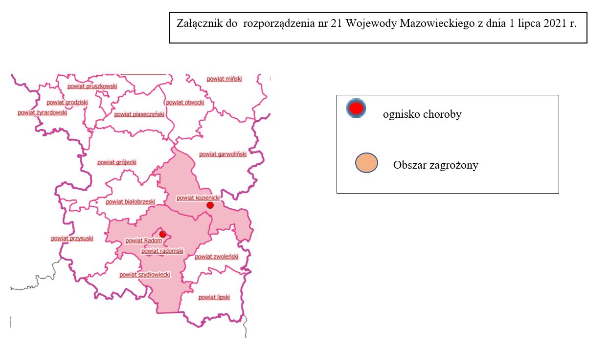 Mapa Wścieklizna